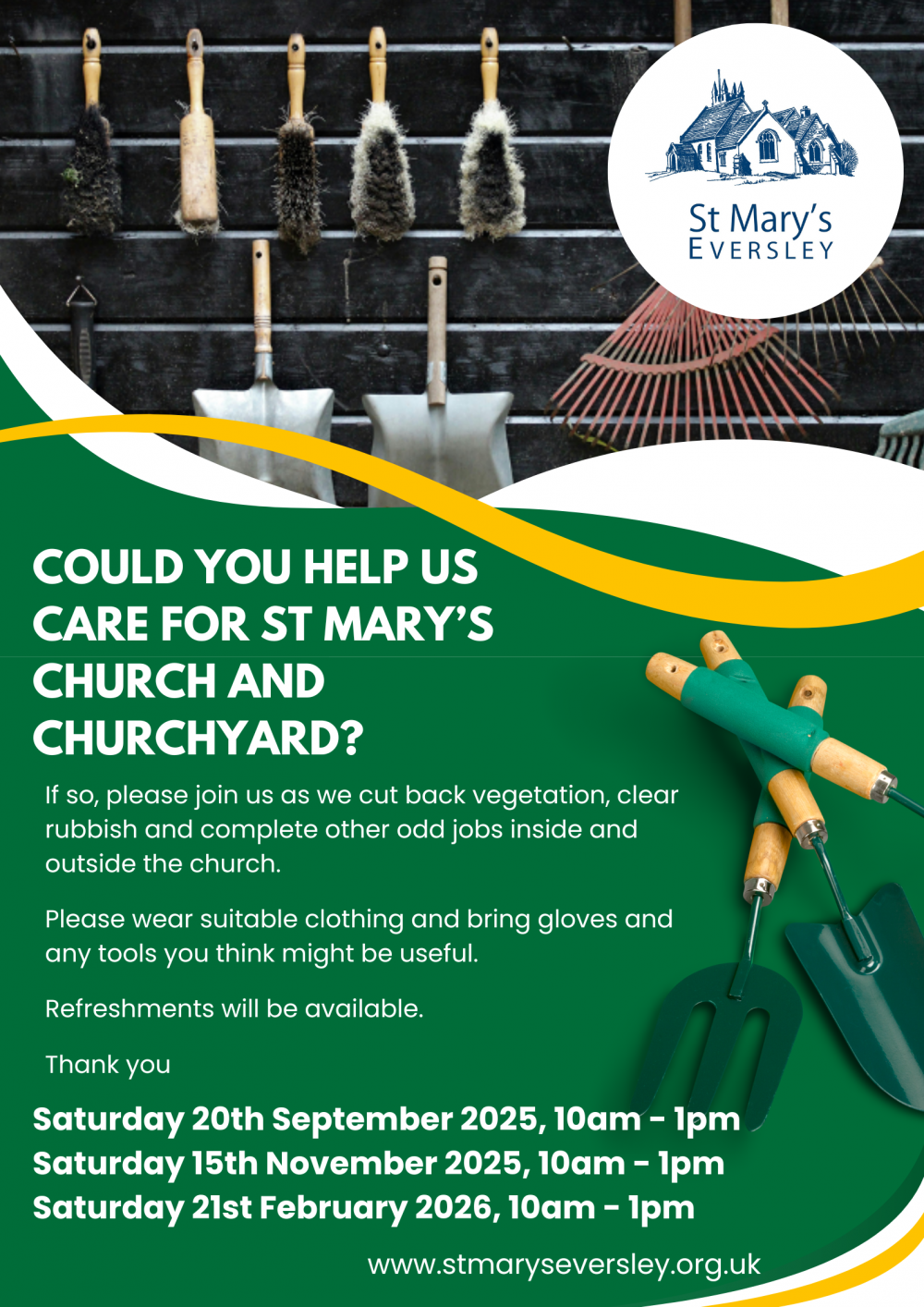 Caring for the Church and Churchyard