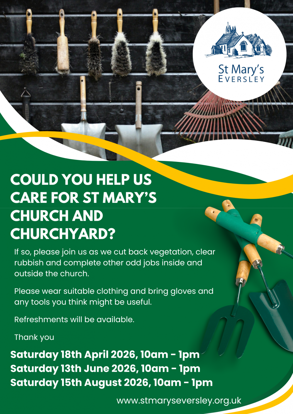 Caring for the Church and Churchyard