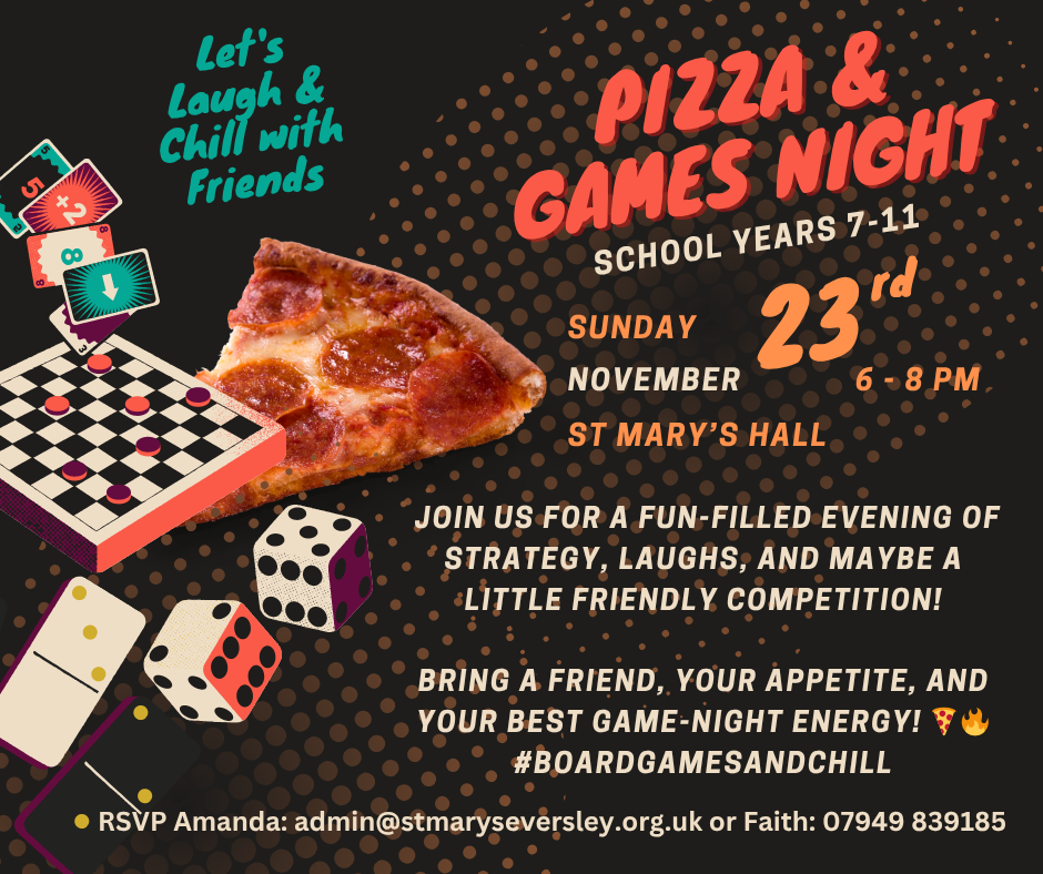 Pizza and Board Games